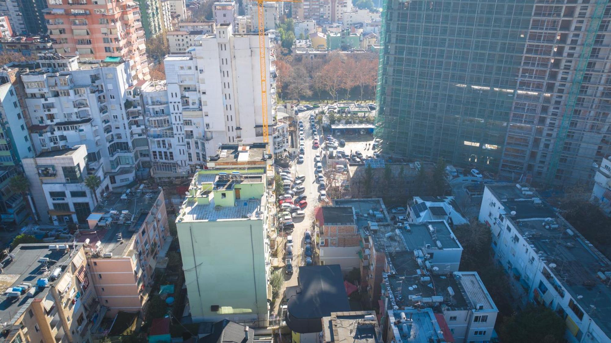 Hotel Aria Tirana Bagian luar foto