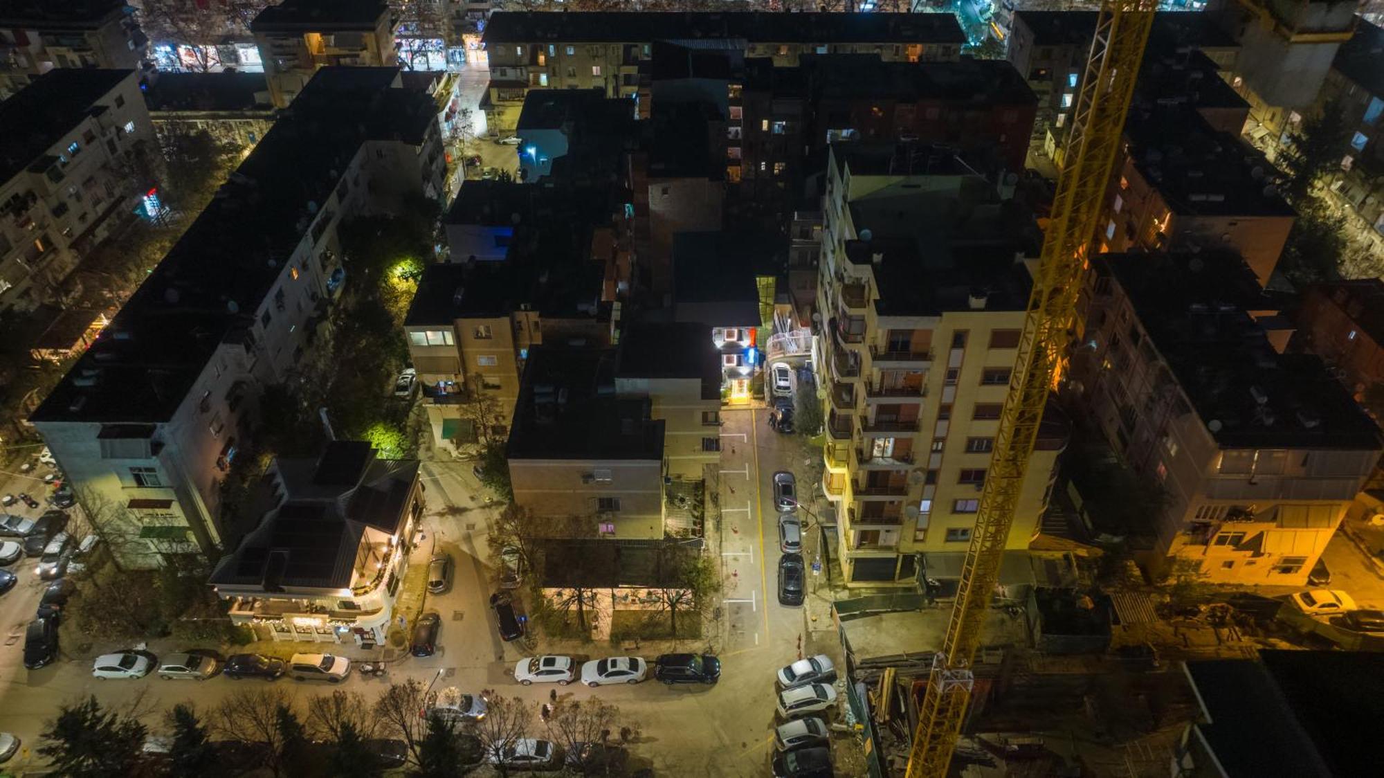 Hotel Aria Tirana Bagian luar foto