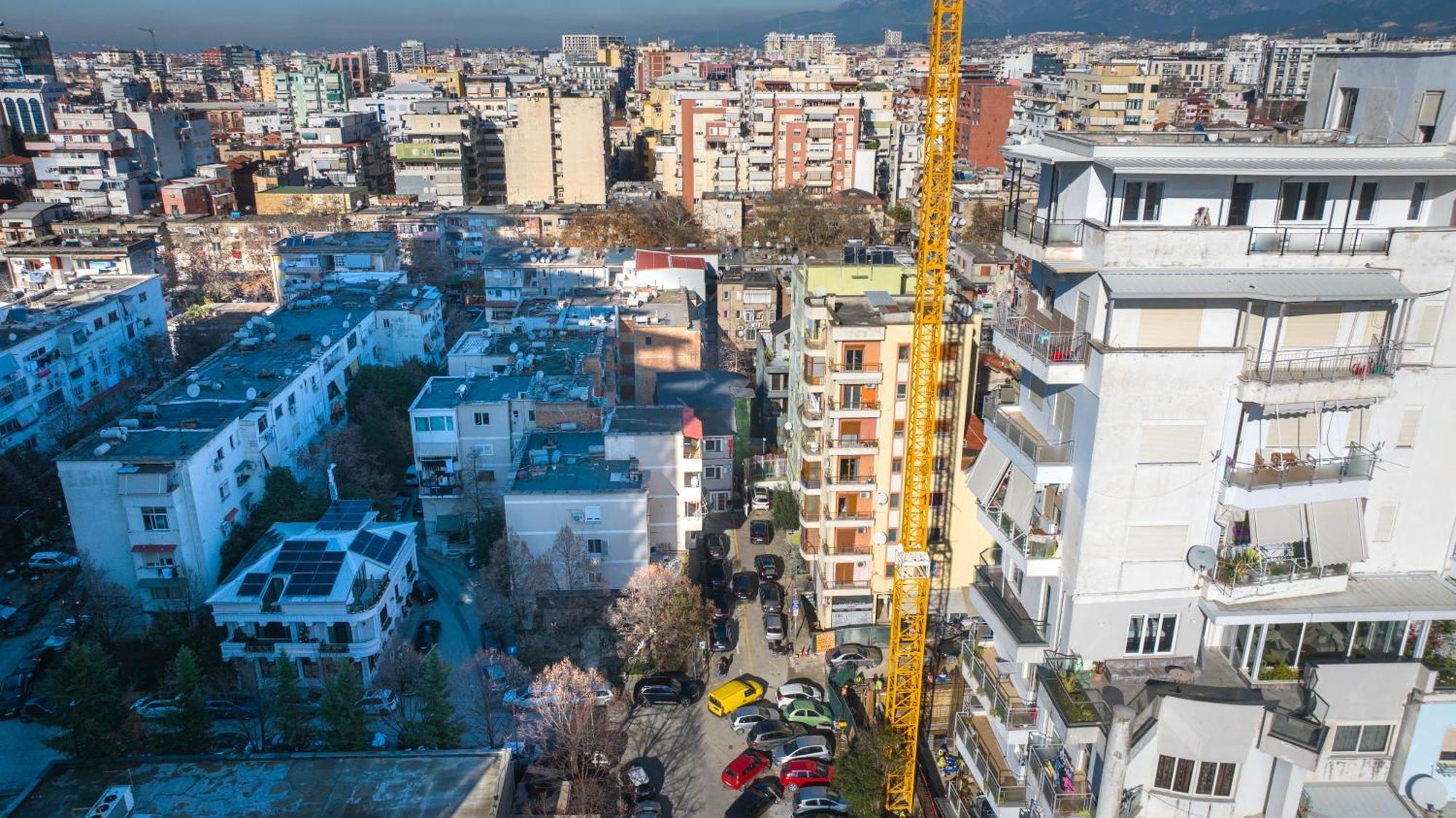 Hotel Aria Tirana Bagian luar foto